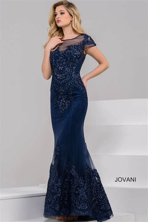 cap sleeve embellished column gown|evening gowns with caps.